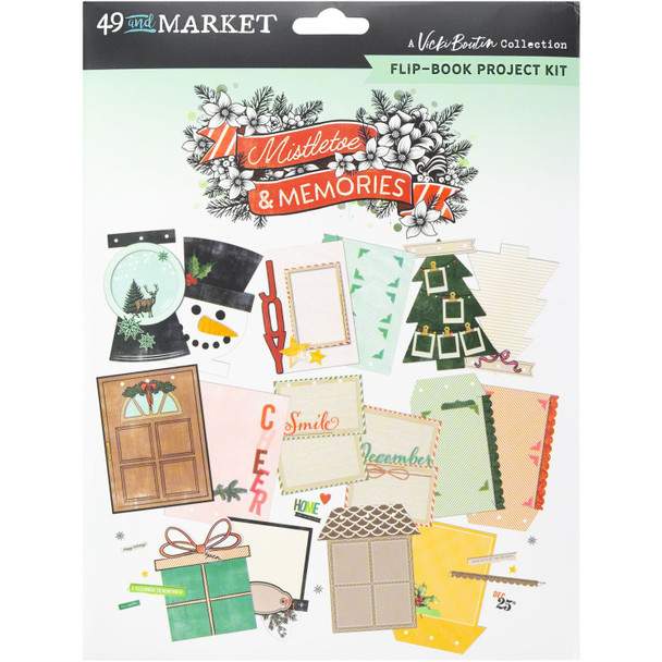OakridgeStores.com | 49 and Market - Mistletoe and Memories by Vicki Boutin - Flip Book Kit - VBM-32772 786724932772