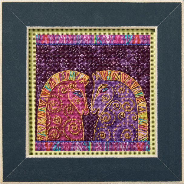 OakridgeStores.com | Mill Hill - Fuchsia Mares - Laurel Burch - Counted Cross Stitch Kit - LB142513 098063005810