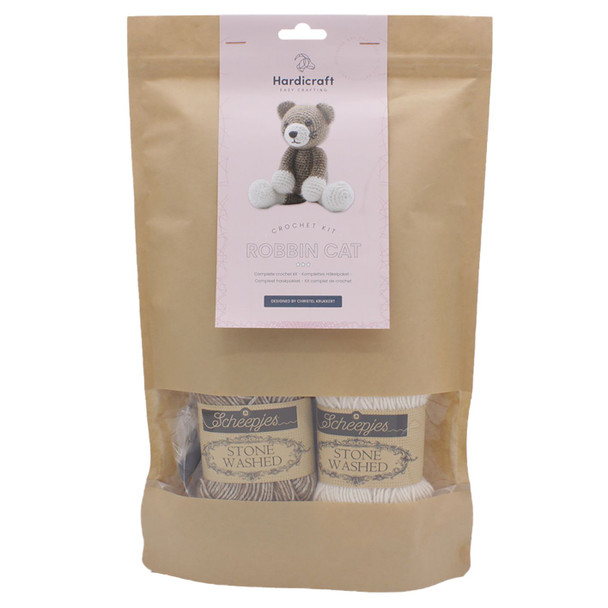 OakridgeStores.com | Hardicraft - Robbin Cat - Crochet Amigurumi Kit - HC-40CK026
