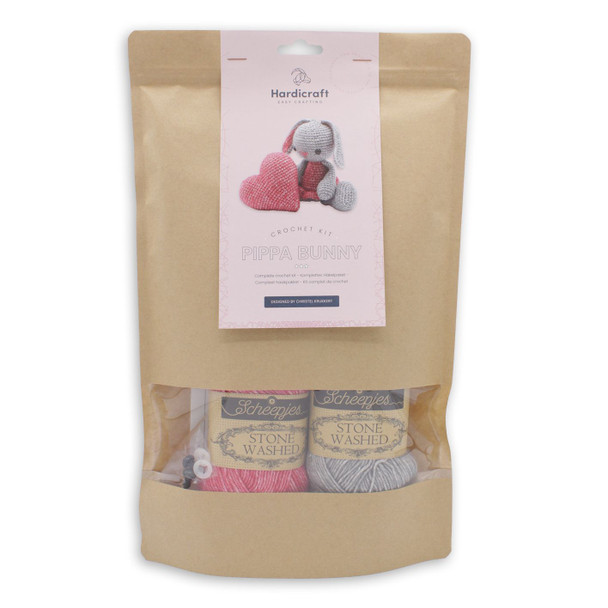 OakridgeStores.com | Hardicraft - Pippa Bunny - Crochet Amigurumi Kit - HC-40CK001