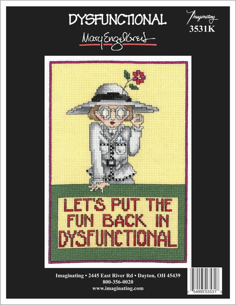 OakridgeStores.com | Imaginating - DysFUNctional Me (14 Count) - Counted Cross Stitch Kit - 3531K 054995035318