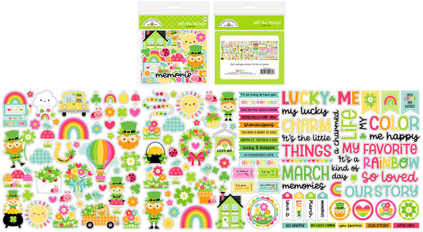OakridgeStores.com | Doodlebug - Lucky Me - Odds & Ends Die-Cuts - 9034 842715090347