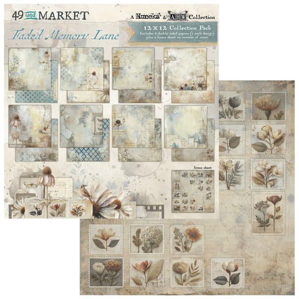 OakridgeStores.com | 49 and Market - Faded Memory Lane - 12 x 12 Collection Pack - FML-35506 786724935506