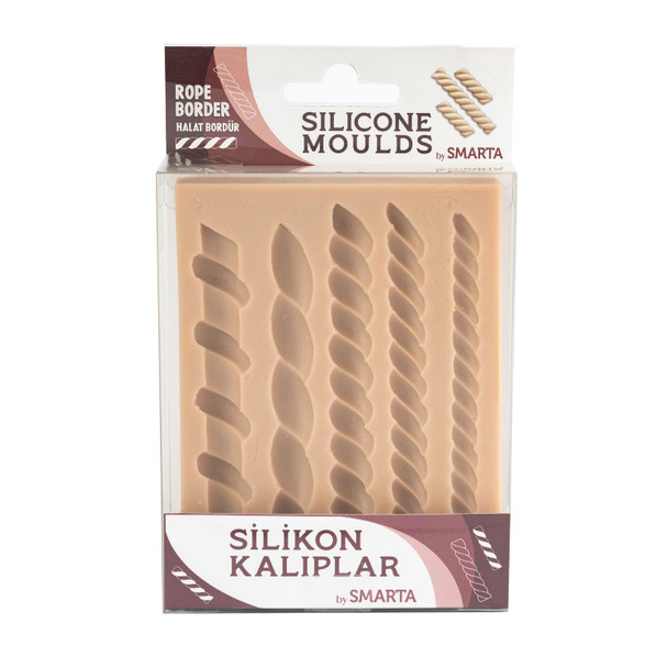 OakridgeStores.com | Smarta - Rope Border - Silicone Mold - SK1013035