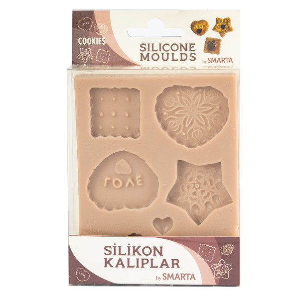 OakridgeStores.com | Smarta - Cookies - Silicone Mold for Air-Dry Clay - SK1013018