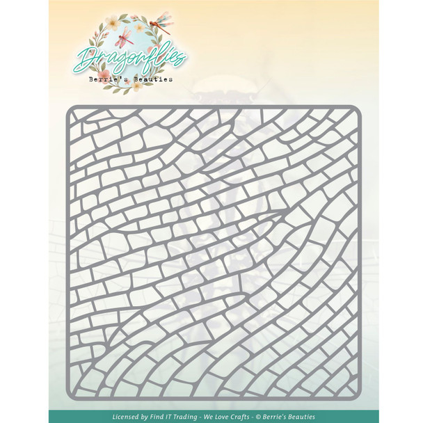 OakridgeStores.com | Find It Trading - Dragonfly Background - First Dragonflies Cutting Die - BBD10095
