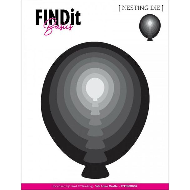 OakridgeStores.com | Find It Trading - Balloon - Basics Nesting Dies - FITBNB007