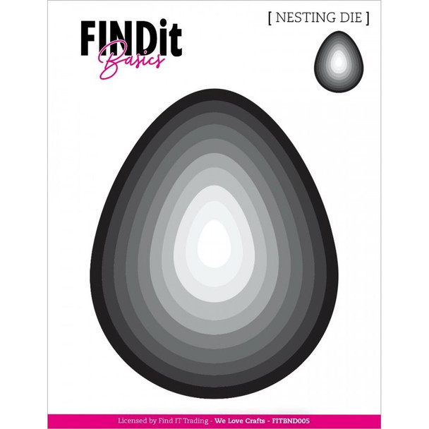 OakridgeStores.com | Find It Trading - Egg - Basics Nesting Dies - FITBNB005