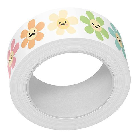 OakridgeStores.com | Lawn Fawn - Happy Flowers - Lawn Fawndamentals Washi Tape - LF4021 783385669399