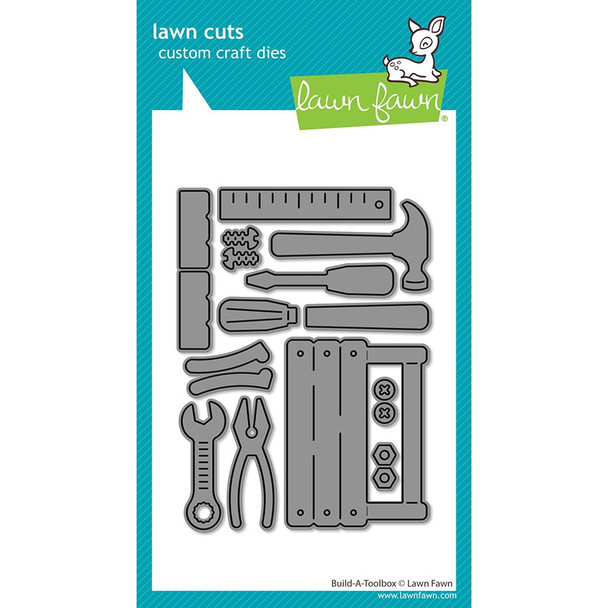 OakridgeStores.com | Lawn Fawn - Build-A-Toolbox - Lawn Cuts Custom Craft Dies - LF4089 783385668835