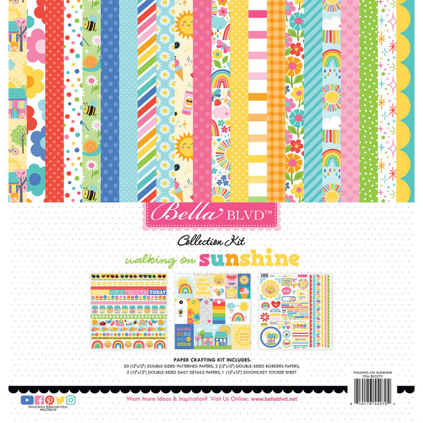 OakridgeStores.com | Bella Blvd - Walking on Sunshine - Collection Kit 12 x 12 inches - BB3270 810176552704