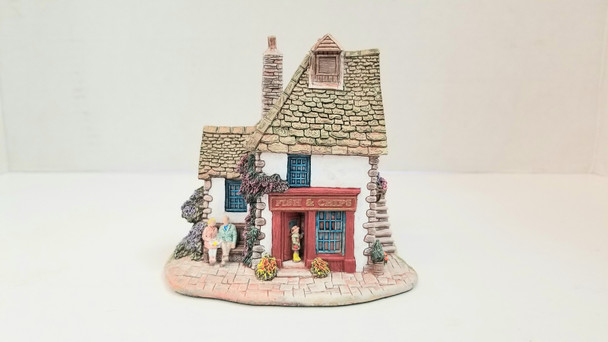 RESALE SHOP - VTG Lilliput Lane Fry Days #L2023 - BABE-FRYDAYS-NS5931