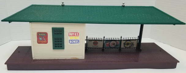 RESALE SHOP - Lionel O Scale 257 Freight Station With Diesel Horn - DIKN-257-U5554