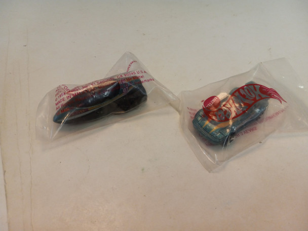 RESALE SHOP - 2 PAK HOT WHEELS BONUS CARS PORSCHE AND GM LEAN MACHINE 1997 SEALED - KAKO-BH-NS5898