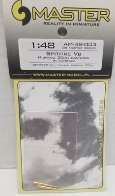 RESALE SHOP - Master 1/48 Spitfire VB Hispano 20mm Cannons In Fairings AM48003 - STORE-AM48003-NS5640