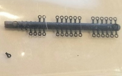 RESALE SHOP - Detail Associates HO scale Diesel Parts LR1101 Lift Ring EMD 3.5" Eye Bolt (36) - STORE-LR1101-NS5613