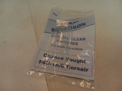 RESALE SHOP - Squadron Vaccuformed Canopy- Chance Vought F4U-1 A/D Corsair 1:32 - TESW-9404-NS5920