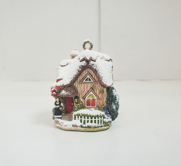 RESALE SHOP - VTG Lilliiput Lane Christmas Pudding 2001 Christmas Ornament - BABE-CHRISTMASPUDDING-NS6203