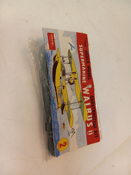 RESALE SHOP - Airfix 1:72 Supermarine Walrus Mk II kit - BOBR-002-NS6937