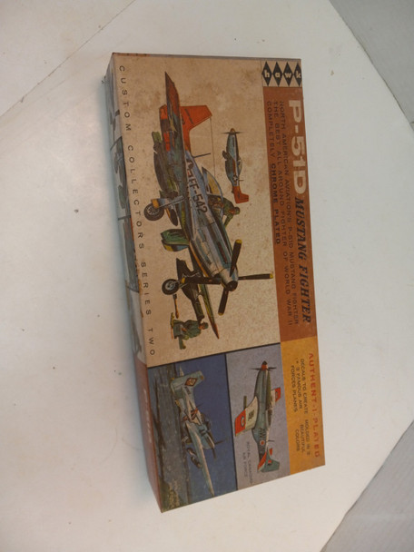 RESALE SHOP - HAWK P-51D Mustang 1/4 1962 CHROME Kit �VERY RARE� See description!!!! - BOBR-208-200-U6163