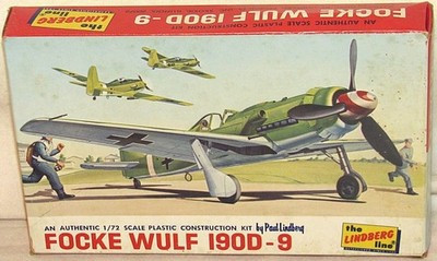 RESALE SHOP - 1:72 Lindberg Focke Wulf 190D-9 433:39 - BOBR-433:39-NS7012