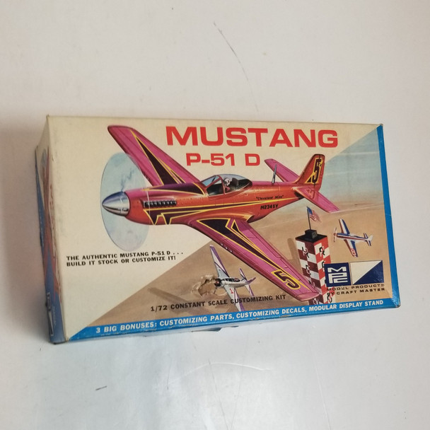 RESALE SHOP - MPC Mustang 1/72 P-51D #7005-70 - BOBR-7005-70-NOB6948