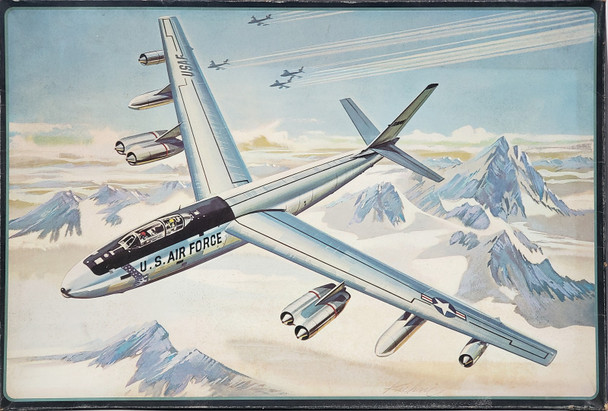 RESALE SHOP - AMT Hasegawa 1:72 Boeing B-47E Stratojet Plastic Model Kit #A-671:600 - BOBR-A-671:600-U6182