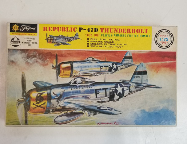 RESALE SHOP - AHM/Fujimi 1/72 Scale P-47D Thunderbolt #FC-10-50 - BOBR-FC-10-50-NOB6904