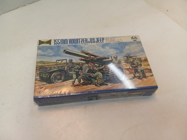 RESALE SHOP - AHM Military Model 155mm Howitzer & US Jeep SEALED MINT - BOBR-K-508-NS6877