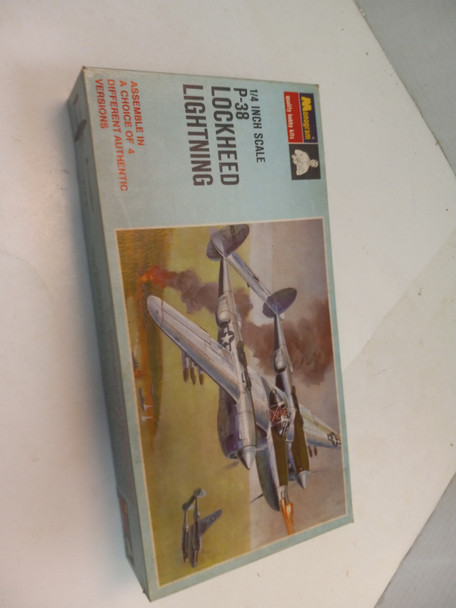 RESALE SHOP - Monogram 1/4 Inch Scale P-38 Lockheed Lightning Model Kit #PA97 1966 NOB MINT!!! - BOBR-PA97-200-NOB6834