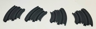 RESALE SHOP - Aurora Tomy 6" Radius Curve 152mm 1/8 Circle Ho Scale (4) - MARU-6CURVE-LN6860