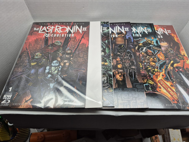 RESALE SHOP - TMNT: The Last Ronin 2: Re-Evolution #1-5 Complete Comic Set (2024 IDW) Turtles - cnsg-matt-tmntreevolution