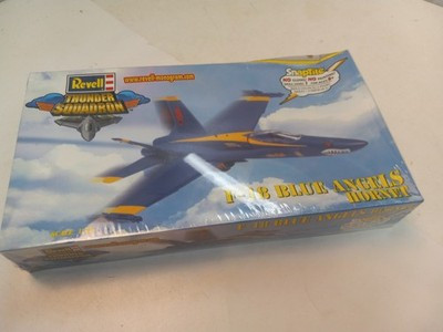 RESALE SHOP - Lot Of 12 Revell Thunder Squadron F-18 Blue Angel Snapkits- Great For Groups!!!! - PAER-SNAP12-NS6825