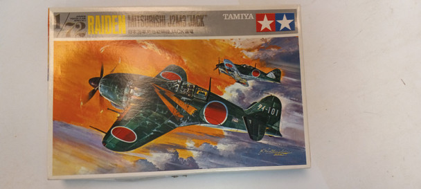 RESALE SHOP - TAMIYA 1/72 MITSUBISHI J2M3 RAIDEN JACK #FA103-100 vintage - BOBR-103-100-NOB7119