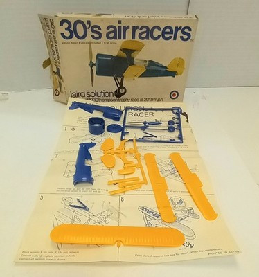RESALE SHOP - VTG ENTEX 1:48 Laird Soultion 30's Air Racer 8463L:1 - BOBR-8463L:1-NOB7211