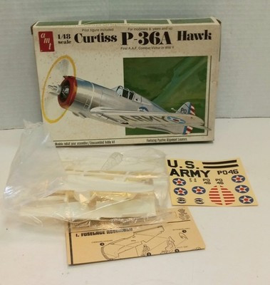 RESALE SHOP - 1:48 AMT Curtiss P-36A Hawk T645 - BOBR-T645-NOB7077