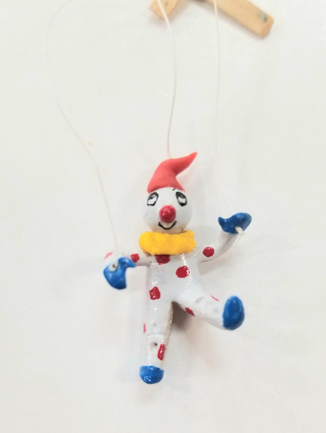 RESALE SHOP - VTG1:12 Dollhouse Clown Marionette Dollhouse Miniature - BOST-CLOWNPUPPET-NS7058