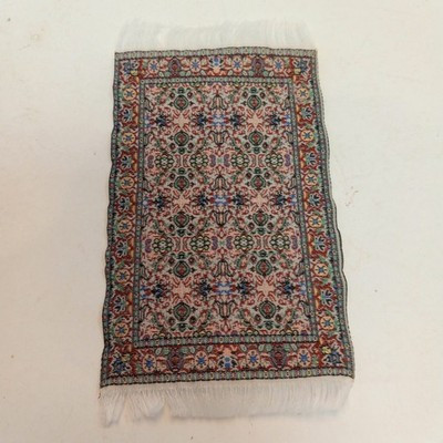 RESALE SHOP - Sam's World Gouldenlabel Extra Small Rectangular 3" x 4" Wildflower Rug - SAM-XSR003-NS7303