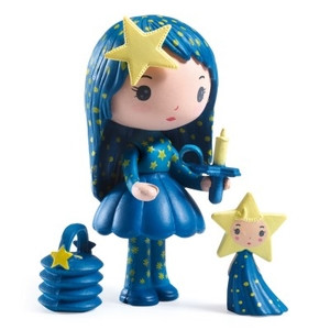 OakridgeStores.com | Djeco - Tinyly Luz & Light - Articulated Figure Set for Ages 4+, Imaginative Role Play - 06942 3070900069428
