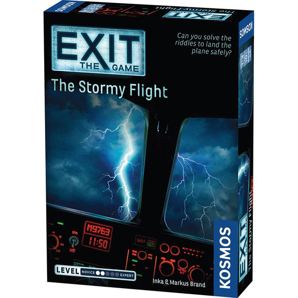 OakridgeStores.com | Thames & Kosmos - EXIT: The Stormy Flight - Cooperative Escape Room Game - 692874 814743015029