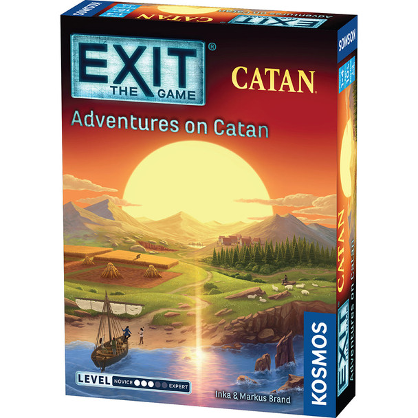 OakridgeStores.com | Thames & Kosmos - EXIT: The Game - Adventures on Catan - Escape Room Puzzle Game from Catan - 692887 810172680029
