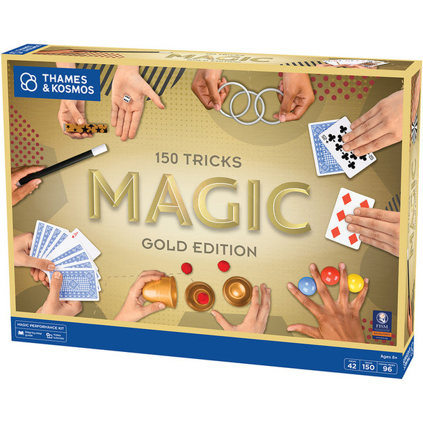 OakridgeStores.com | Thames & Kosmos - Magic: Gold Edition - Magic Tricks Set with 150 Illusions for Ages 8+ - 698232 814743012028