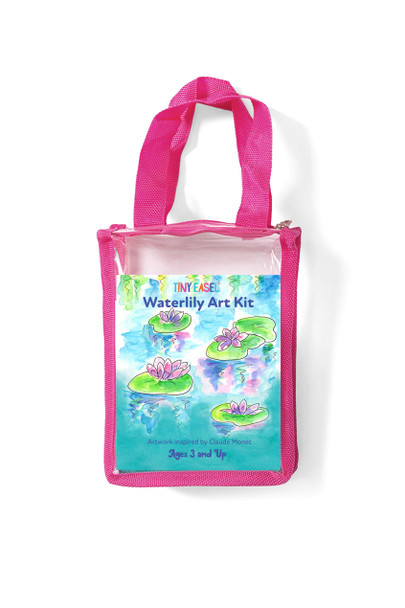 OakridgeStores.com | Tiny Easel - Waterlily Art Kit - Watercolor Set with Case - 91408 850072914084