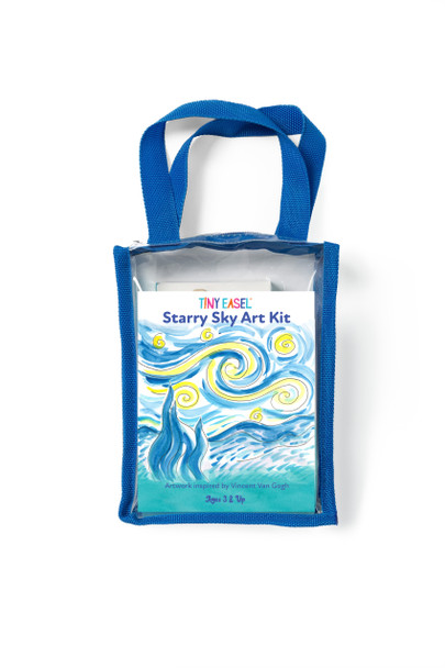 OakridgeStores.com | Tiny Easel - Starry Sky Art Kit - Mini Watercolor Art Kit - 91409 850072914091