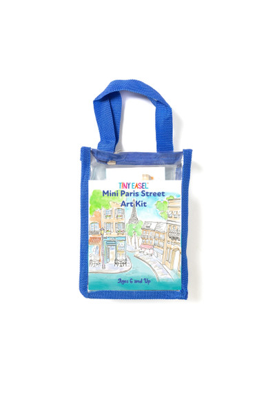 OakridgeStores.com | Tiny Easel - Mini Paris Street Art Kit - Mini Watercolor Art Kit - 91414 850072914145