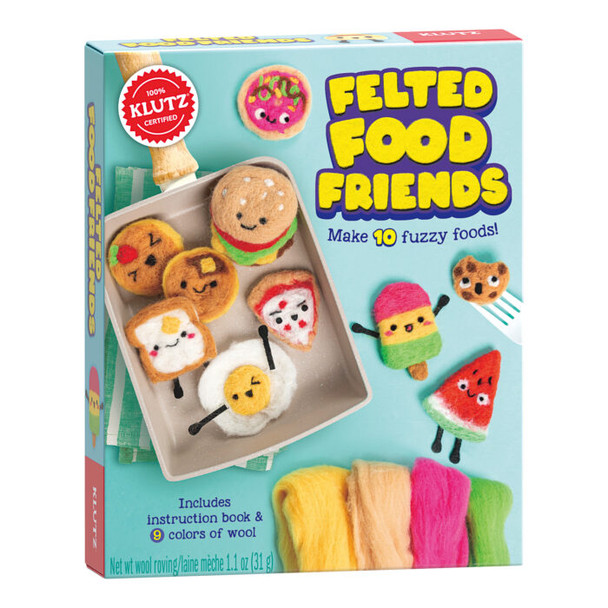 OakridgeStores.com | Klutz - Felted Food Friends - Needle Felting Kit - 798653 9798225062705