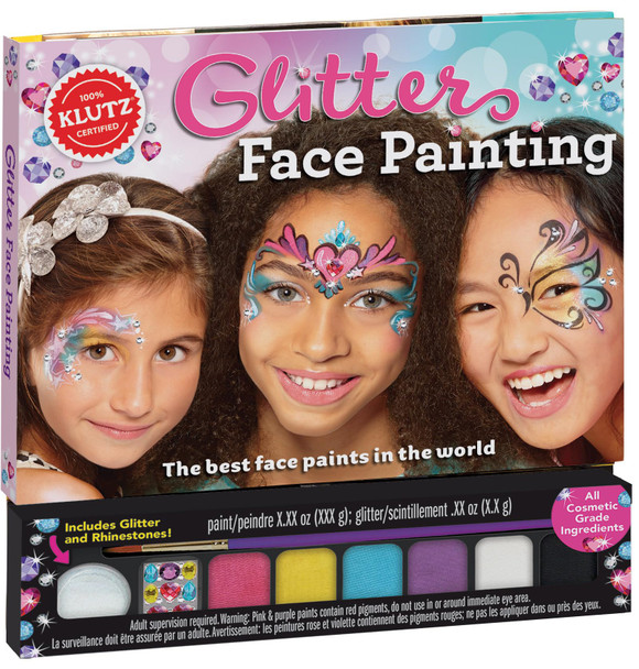 OakridgeStores.com | Klutz - Glitter Face Painting - Face Painting Kit - 803751 9781338037517