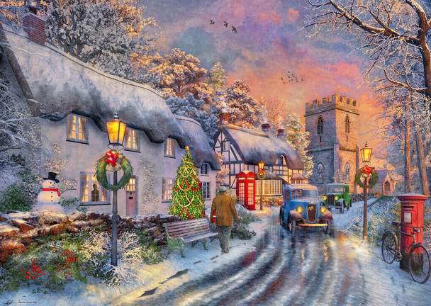 OakridgeStores.com | Ravensburger - "Coming Home for Christmas" - Large Pieces - 500 Piece Puzzle - for Adults - 12001718 4005555017189