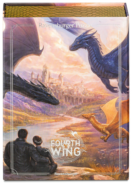 OakridgeStores.com | Ravensburger - "Fourth Wing" - Fantasy Dragons - 500 Piece Puzzle - 12004399 4005555043997