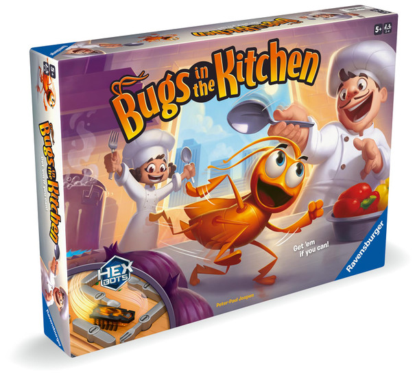 OakridgeStores.com | Ravensburger - Bugs in the Kitchen (2024) - Family Board Game for Ages 5+, 24 Players - 22441 4005556224418